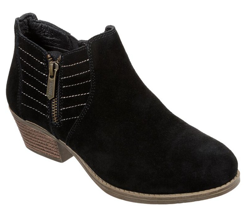 Skechers Dam Svarta Stövlar - Lasso - Petrol - Sverige (MIZRO-9607)